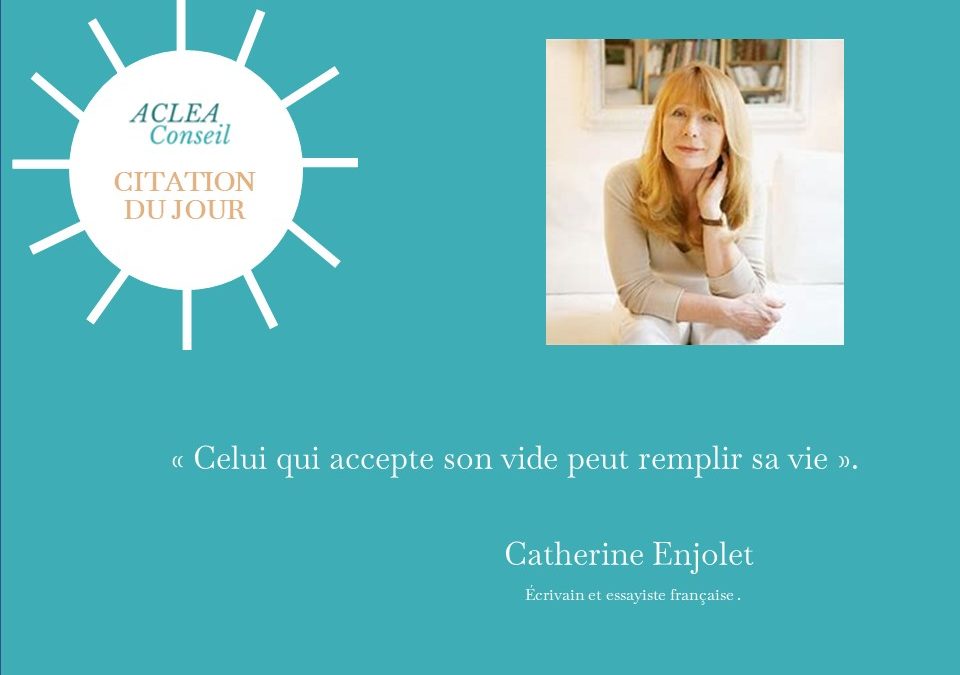 CITATION DU JOUR !