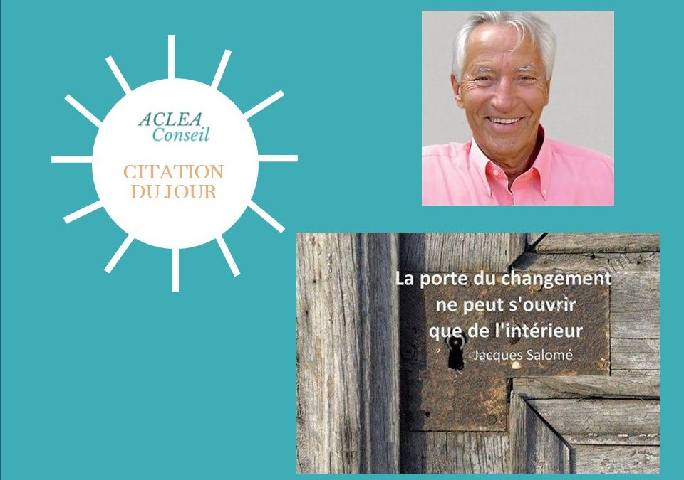 CITATION DU JOUR !